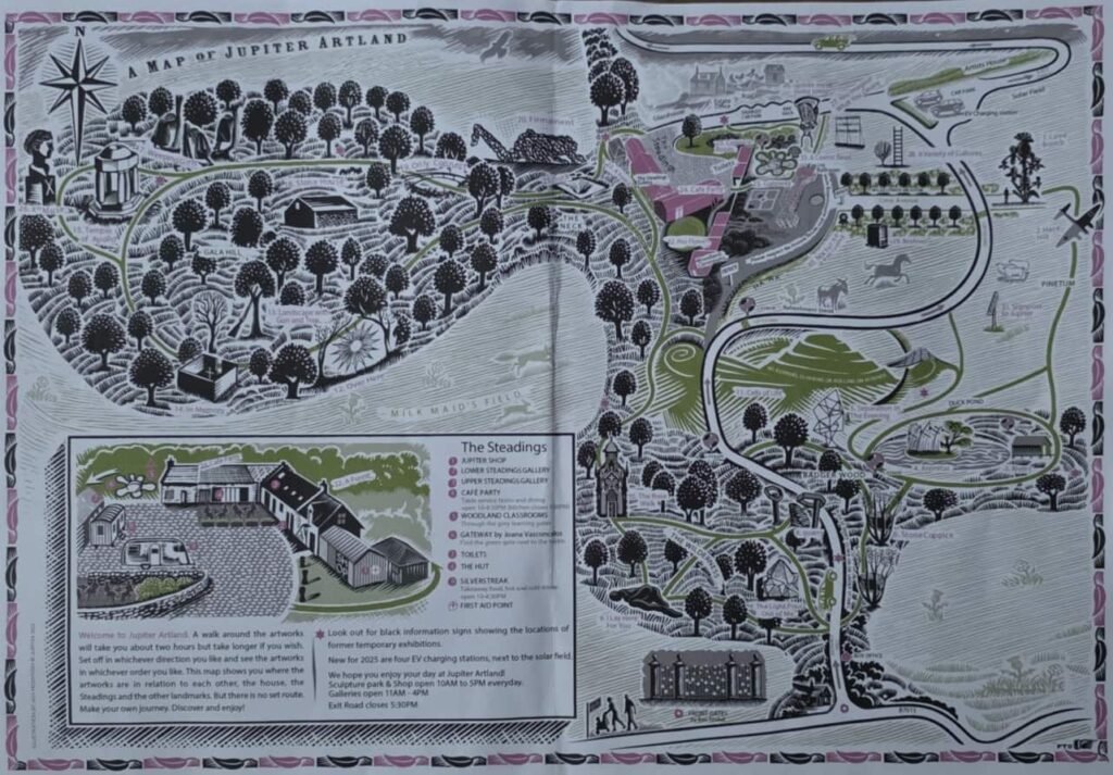 Map Jupiter Artland